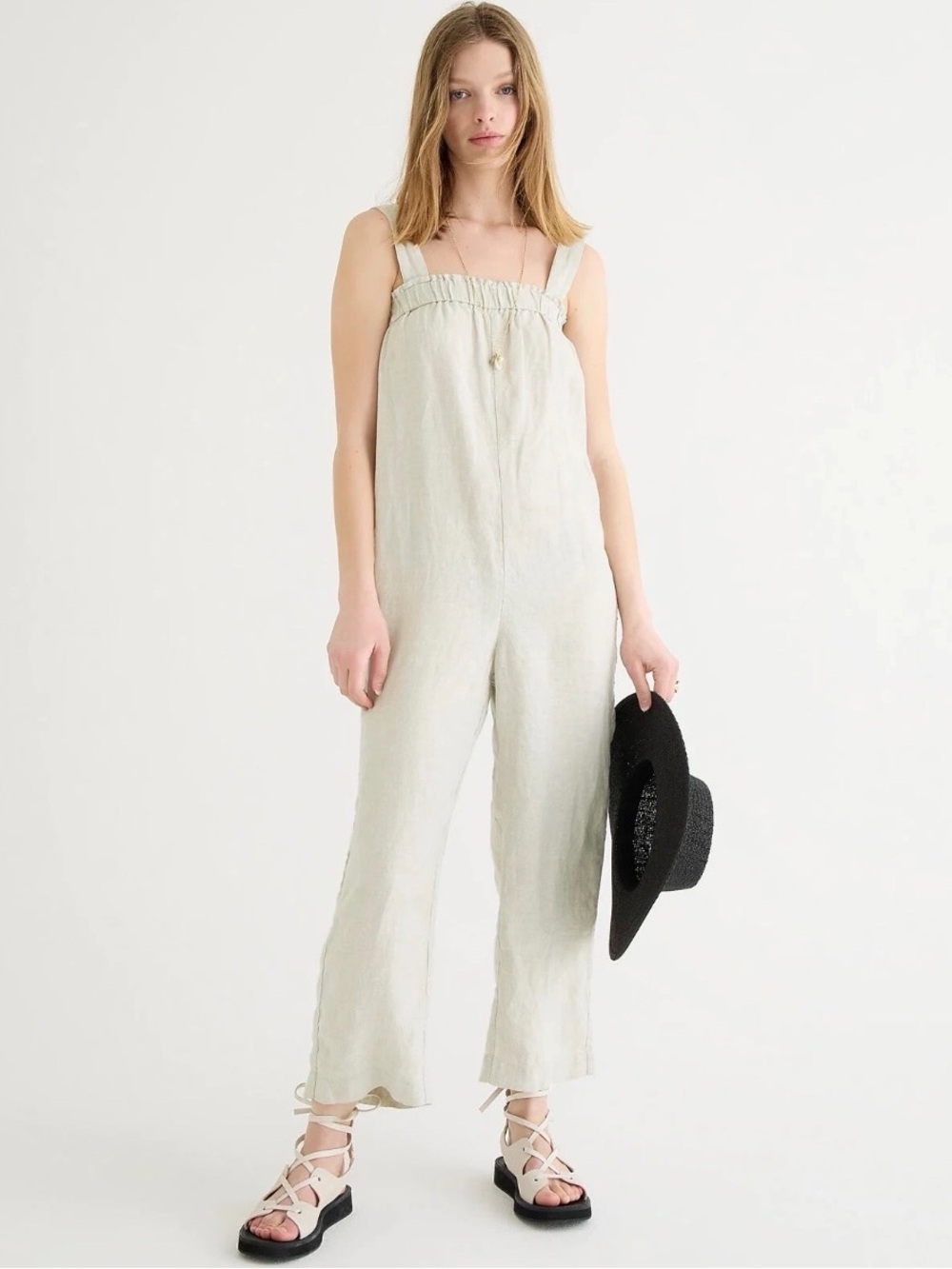 J. Crew Relaxed Linen Jumpsuit